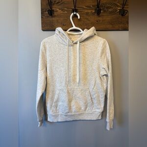 Gray Hoodie with Front Pocket size small 90 degree by reflex